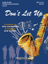 Don't Let Up Jazz Ensemble sheet music cover